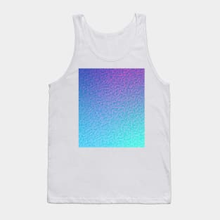 PRETTY TURQUOISE BLUE GRADIENT MODERN TRENDY PATTERN Tank Top